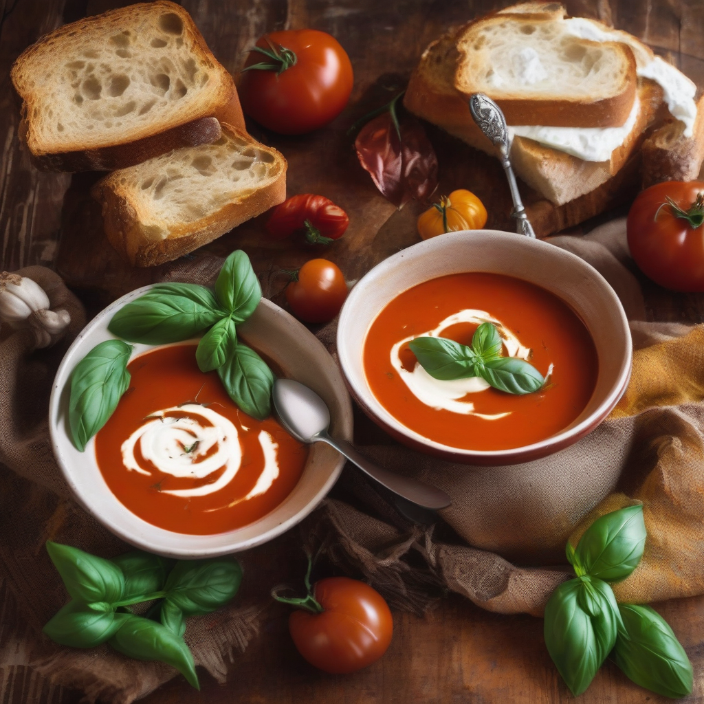 Sopa de Tomate Assado